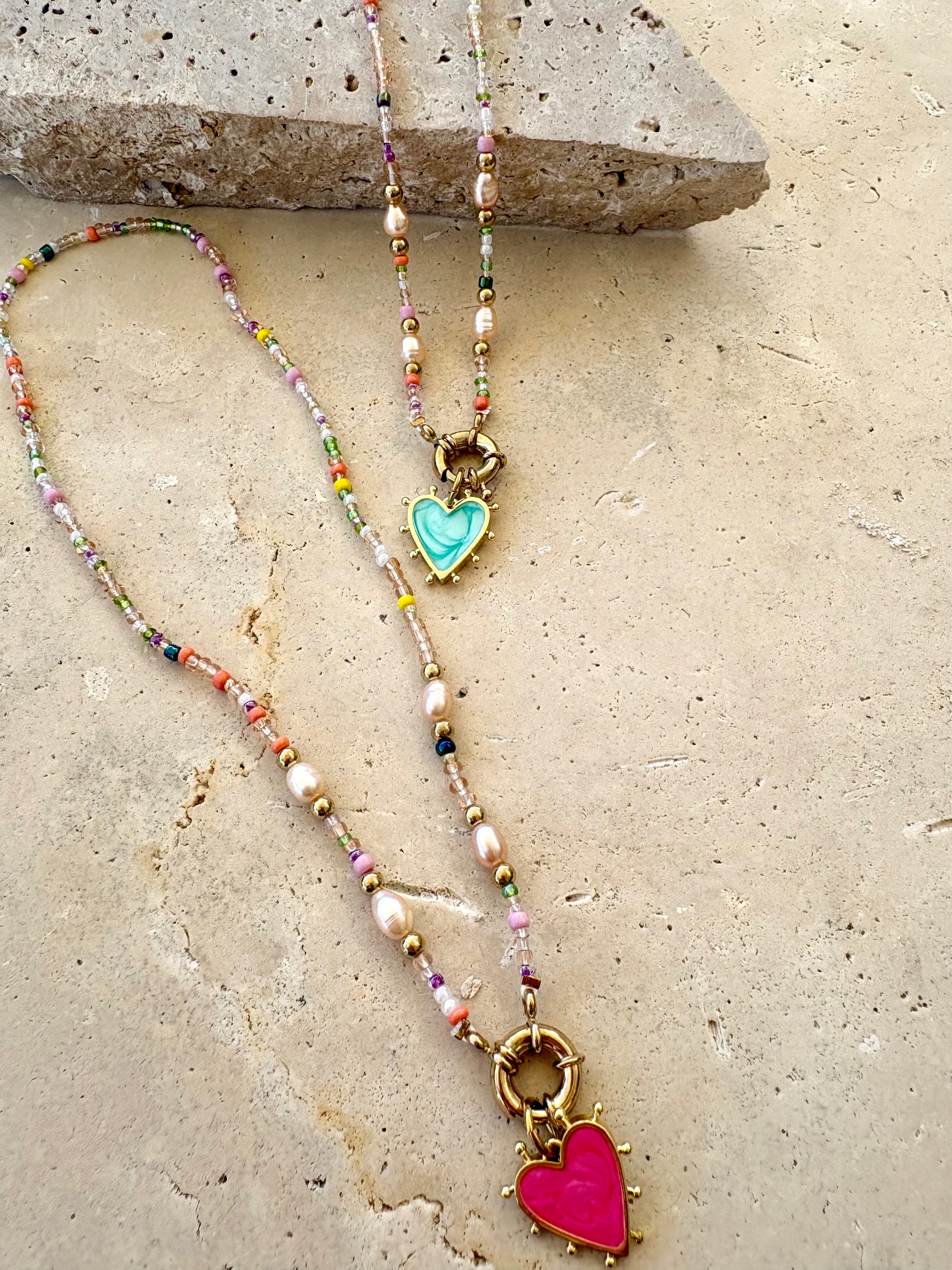 Piccolo Amore Necklace - Aqua