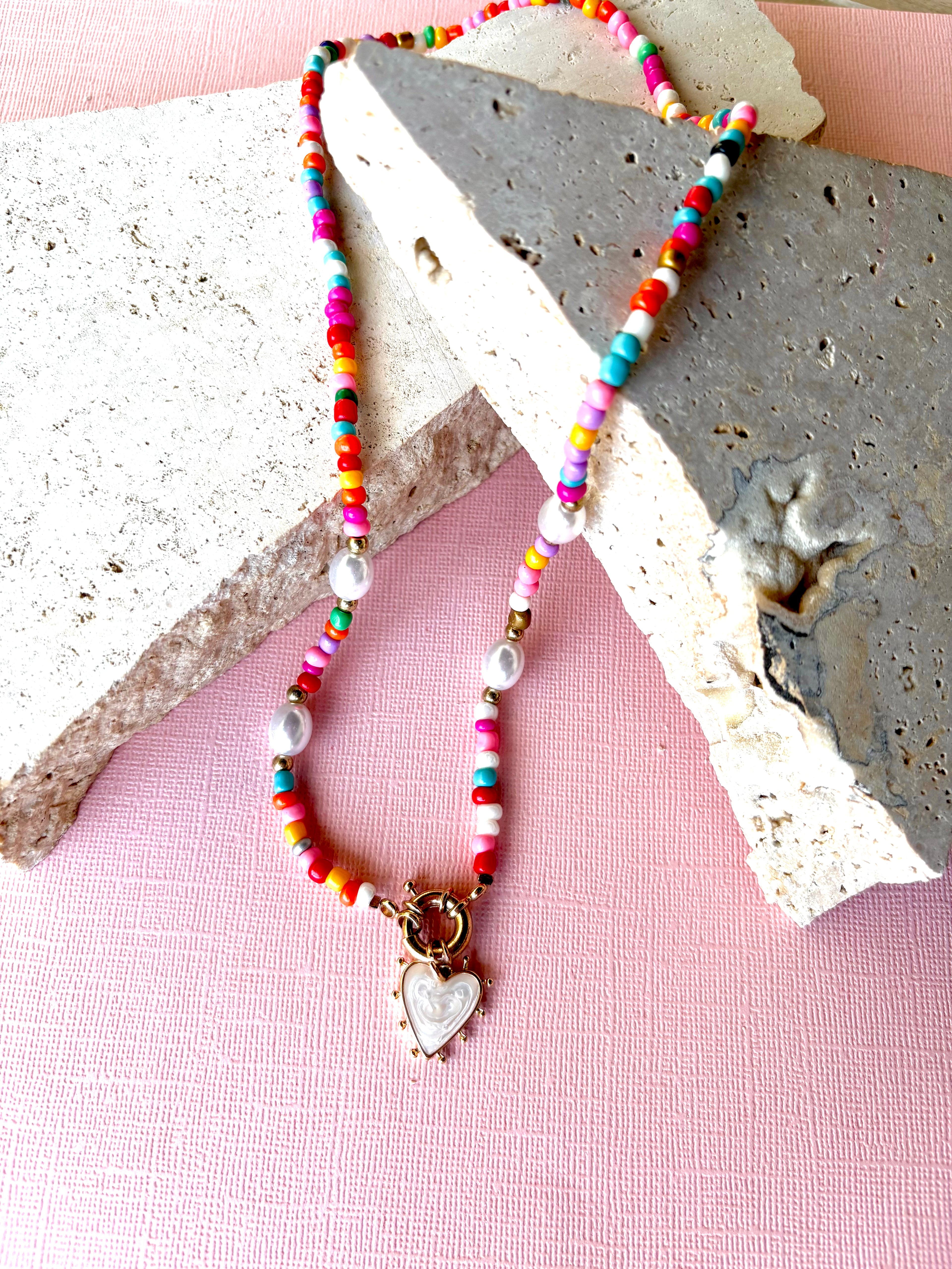 Amore Mio Necklace - Multicoloured