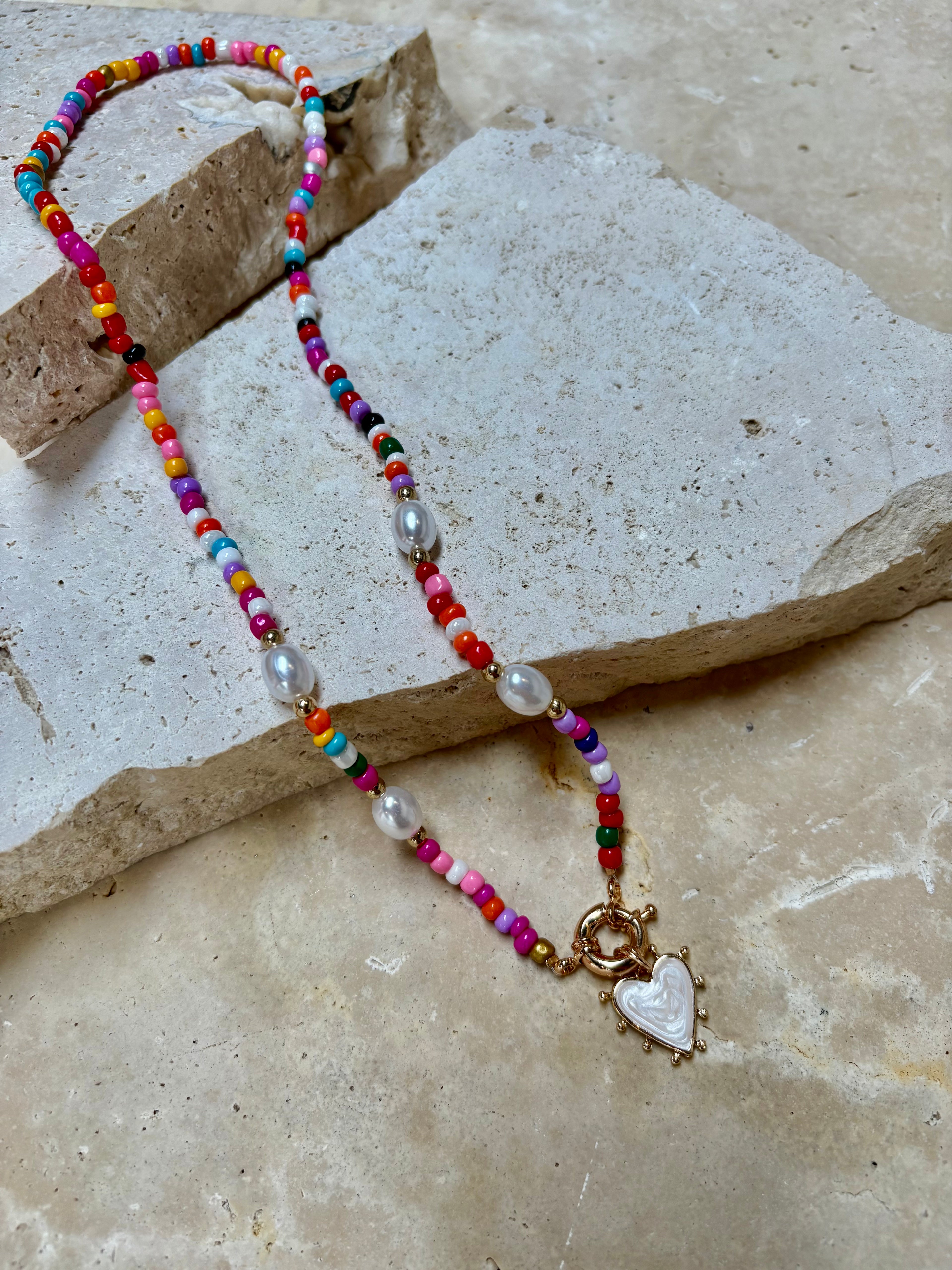 Amore Mio Necklace - Multicoloured